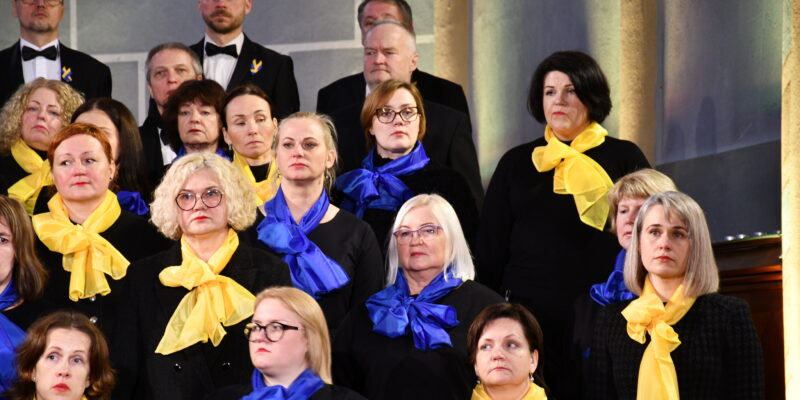 Koncerts Ukrainas atbalstam.